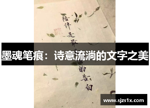 墨魂笔痕：诗意流淌的文字之美