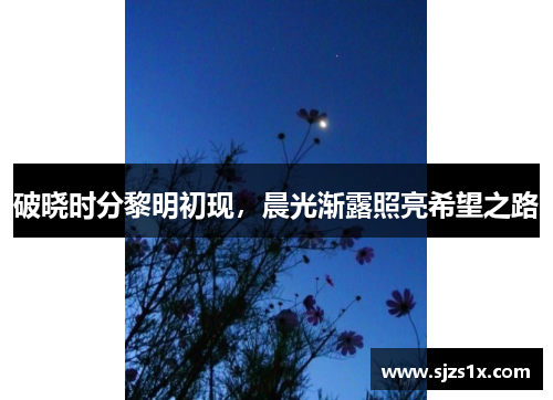 破晓时分黎明初现，晨光渐露照亮希望之路